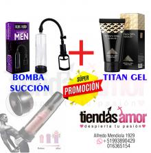 BOMBAS DE PENE TITAN GEL GOLD ALARGA TU PENE PROMOCION